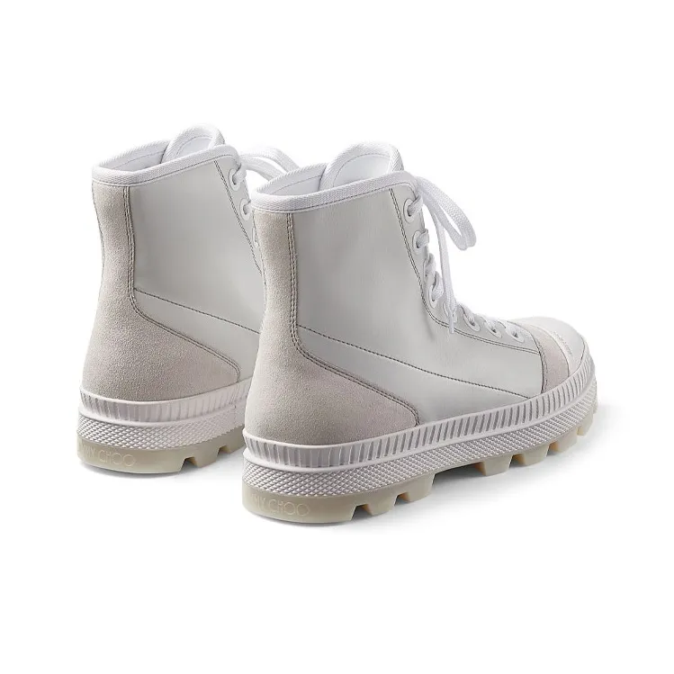 Jimmy Choo Zhou Yangjie Nord/M Ankle Boots Men's White-2