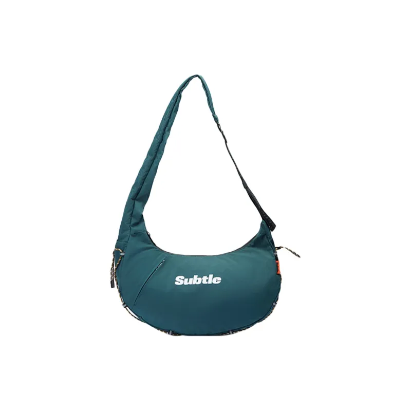 Subtle Nylon Crossbody Bag Medium Size Unisex Multicolor-11