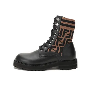 FENDI Rockoko Black Ff Motif Women's