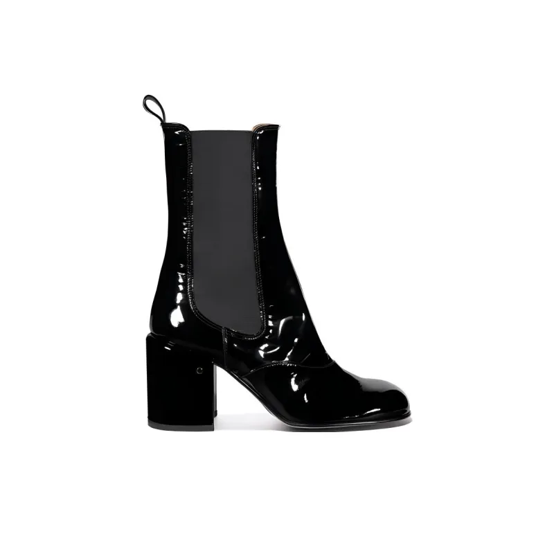 Laurence Dacade Short Chelsea Boots 8cm Women's Black-1