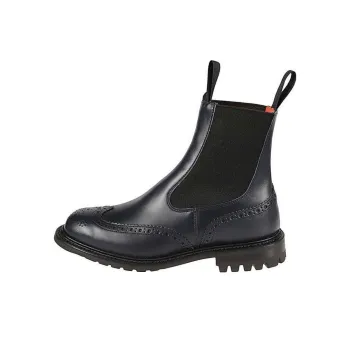 Tricker's Silvia Perforated Ankle Boots
