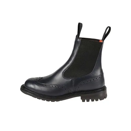 Tricker's Silvia Perforated Ankle Boots
