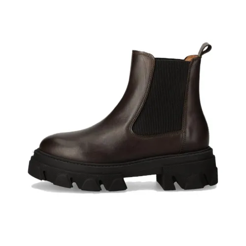 ALOHAS Short Chelsea boots Silver 5.5cm Women's Brown
