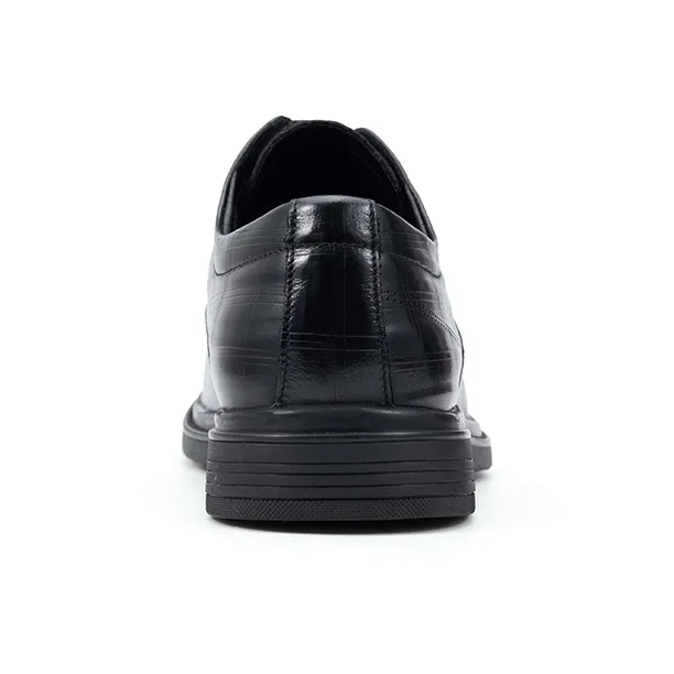 JOSINY Dress Shoes Men Low Top Black-4