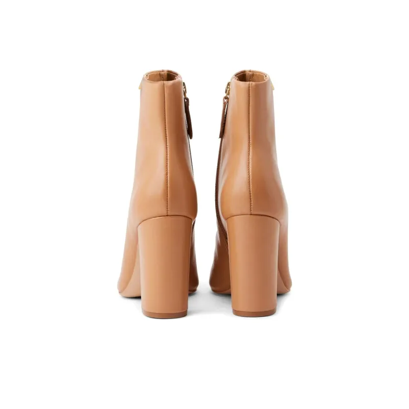 Schutz 90mm Almond-toe Leather Boots-4