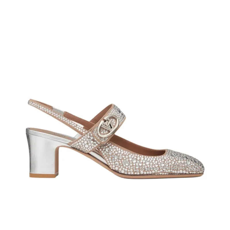 Valentino VLogo Signature Embellished Pumps-1