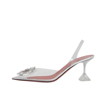 AMINA MUADDI Begum High Heels 7cm Women's White