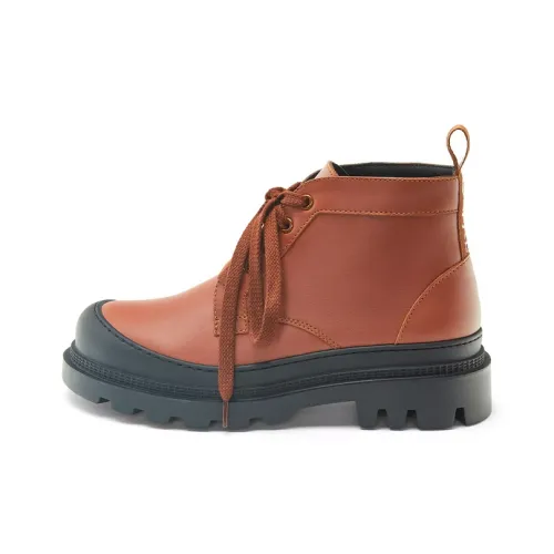 LOEWE Ankle Boots Women's Brown