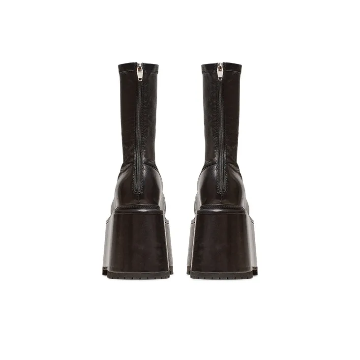 BALMAIN Ankle Boots Men's Black-4