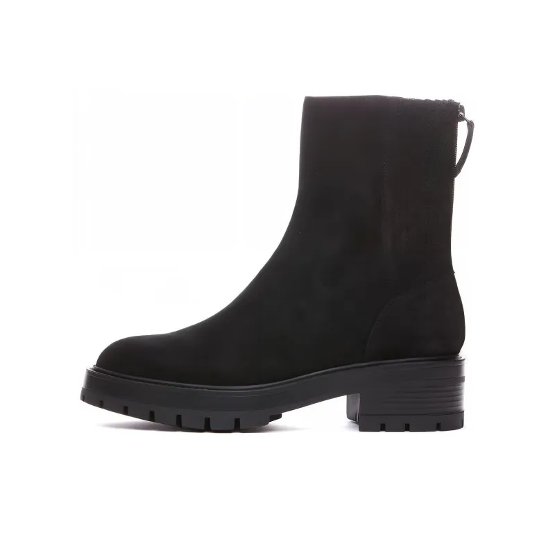 AQUAZZURA Saint Honore Ankle Boots 4.5cm Women's Black-0