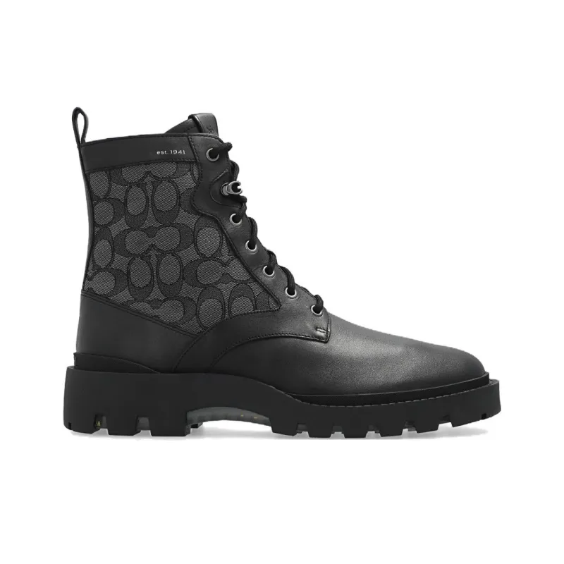 COACH CitySole Ankle Boots Men's Black-1