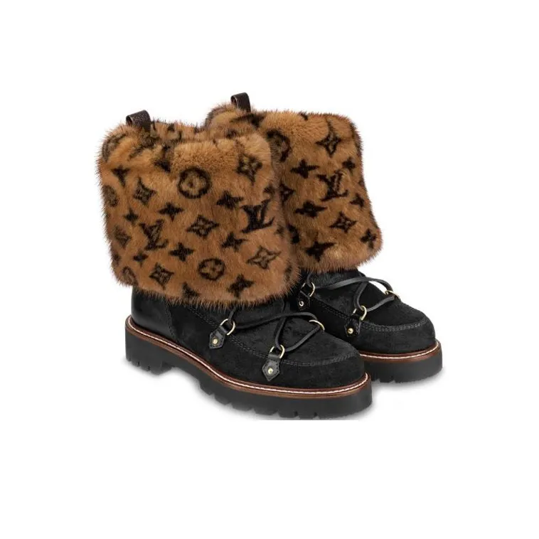 LOUIS VUITTON Lv Territory Monogram 'Black Brown' Women's-2