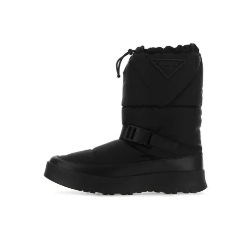 PRADA Ankle Boots Men Black