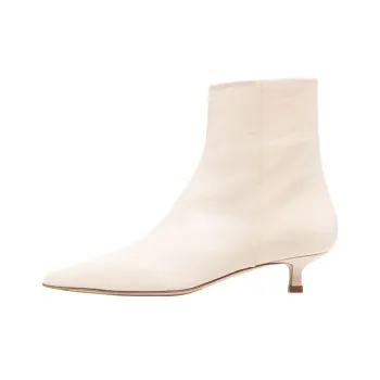 Aeyde Side zip Leather Ankle Boots Women's