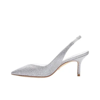 Stuart Weitzman/SW Eva 75 High Heels 7.5cm Women's Silver