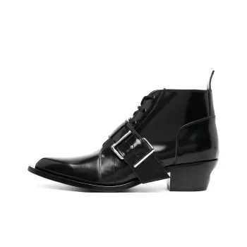 OFF WHITE Side Buckle detail Boots