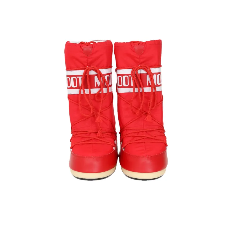 Moon Boot Icon Logo Printed Lace Up Boots-3