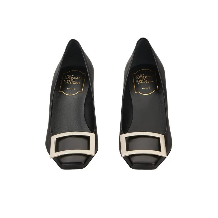 Roger Vivier Trompette Buckle Detailed Pumps-3