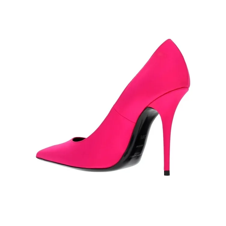SAINT LAURENT Instinct Pointed Toe Pumps-3