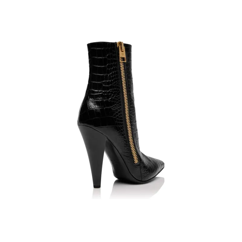 TOM FORD Ankle Boots 10.5cm Women's Black-3