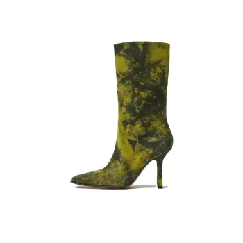MIISTA Ankle Boots 10cm Women's Yellow