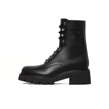 CELINE Crew Martin Boot 4.5cm Women's Black