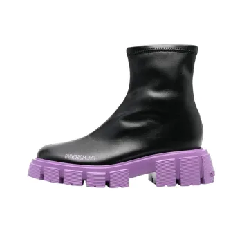 LOVE MOSCHINO Lug-sole 50mm Ankle Boots