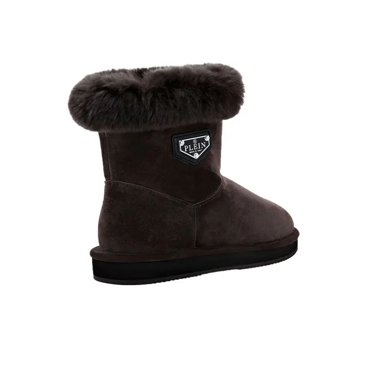 PHILIPP PLEIN Ankle Boots Women's Brown-3