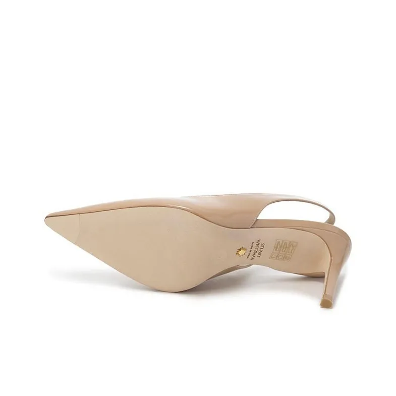 Stuart Weitzman/SW Slim Heel High Heels 7.5cm Women's Nude-4