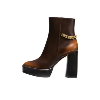 MICHAEL KORS Carlisle Ankle Boots 10.8cm Women's Brown