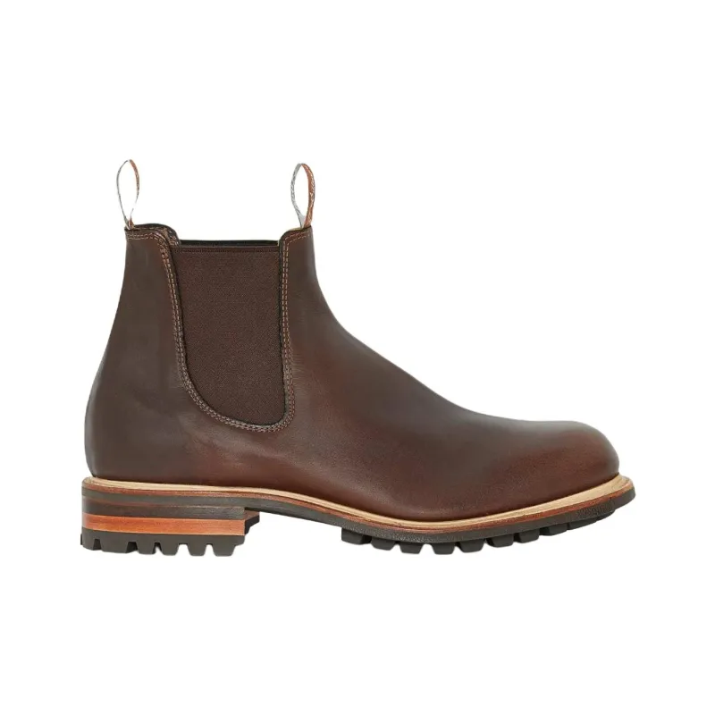 R.M.WILLIAMS Gardener Commando Short Chelsea Boots Men's Dark Brown-1