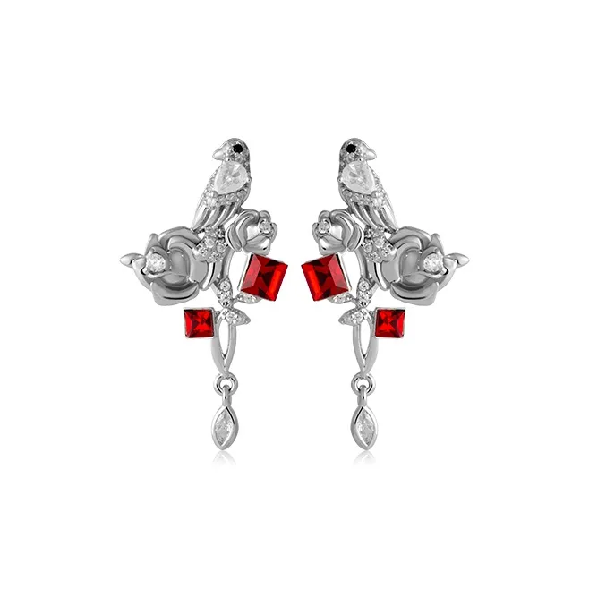 Eternelle 925 Sterling Silver Earrings Women's-4