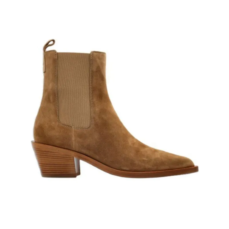 GIANVITO ROSSI Short Ankle Boots 6.5cm Women's Brown-1