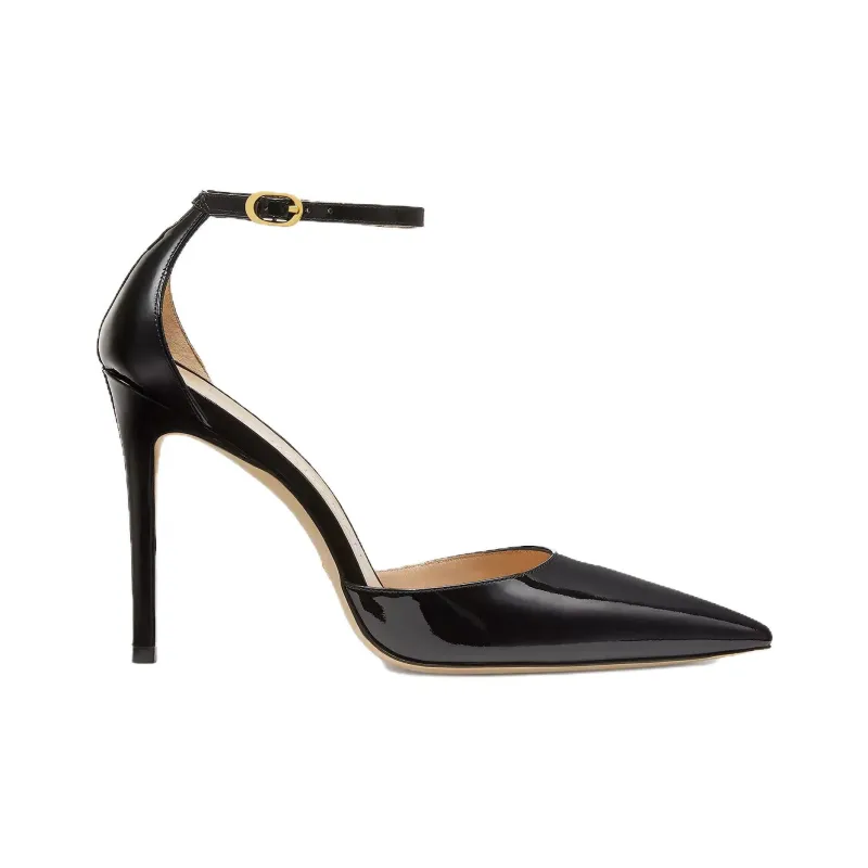 Stuart Weitzman/SW Slim Heel High Heels Women's Black-1