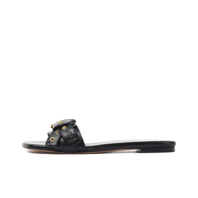 Chloé Mae Knot Detailed Slides Women's-0