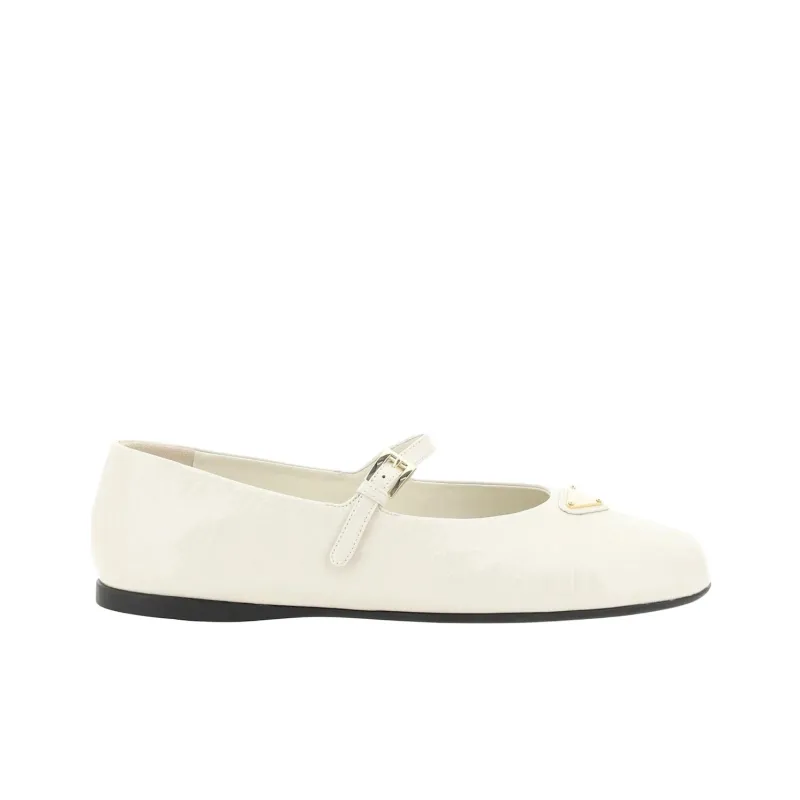 PRADA Mary Jane Shoes Women's White-1
