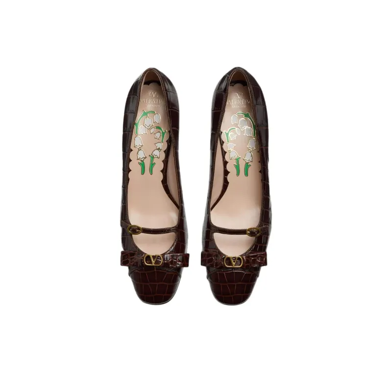 Valentino Bowow Décolleté Square Toe Pumps-4