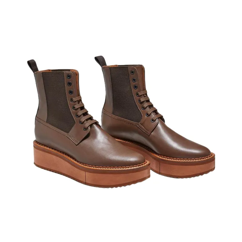 CLERGERIE BRENDY Ankle Boots 4.5cm Women's Brown-2