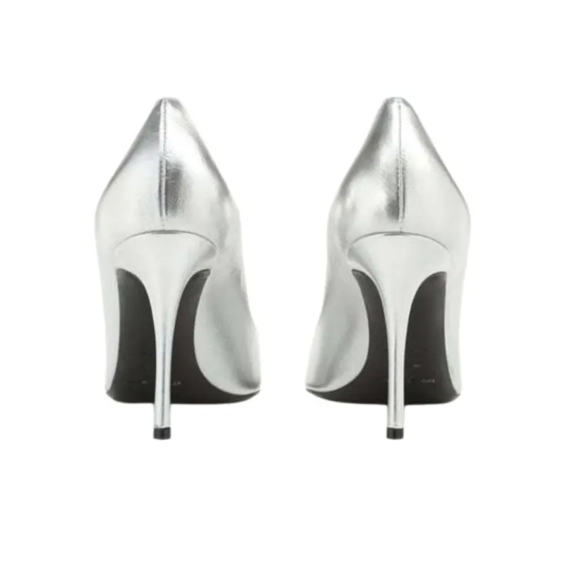 SERGIO ROSSI Godiva Leather Pumps-4