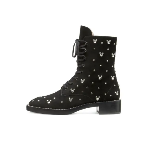 Disney x Stuart Weitzman/SW Fashion Ankle Boots Women's Black