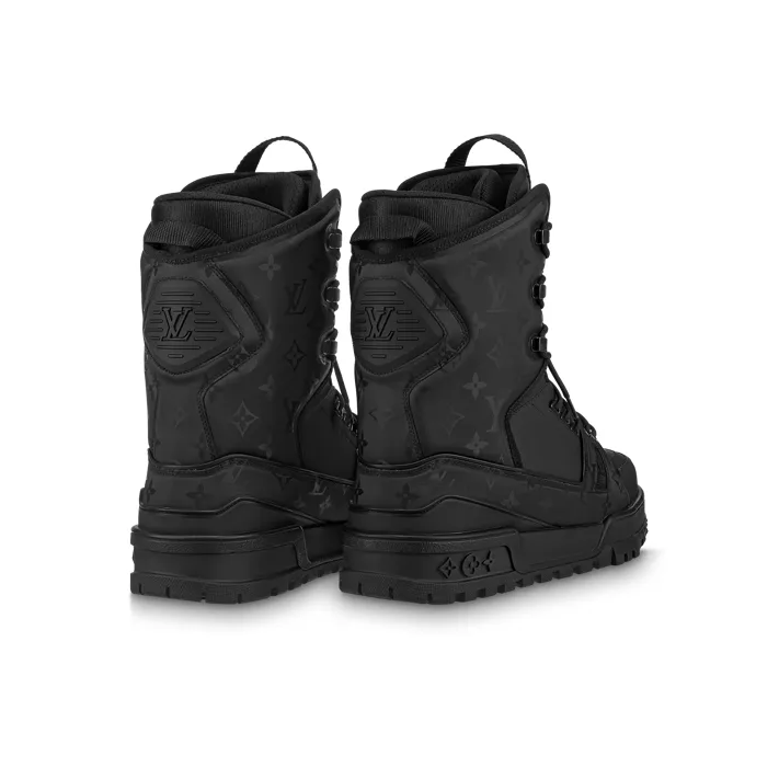 LOUIS VUITTON Lv Trainer Snow Snow Boots 'Black'-2