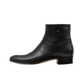 GUCCI Ankle Boot 'Logo Embellished Black'