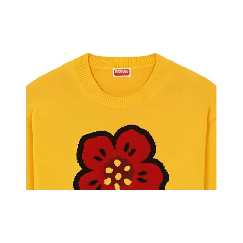 KENZO Boke Flower Series SS23 Sweater Men's Yellow-2