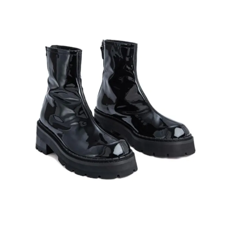 By Far Ankle Boots 5cm Women's Black-2