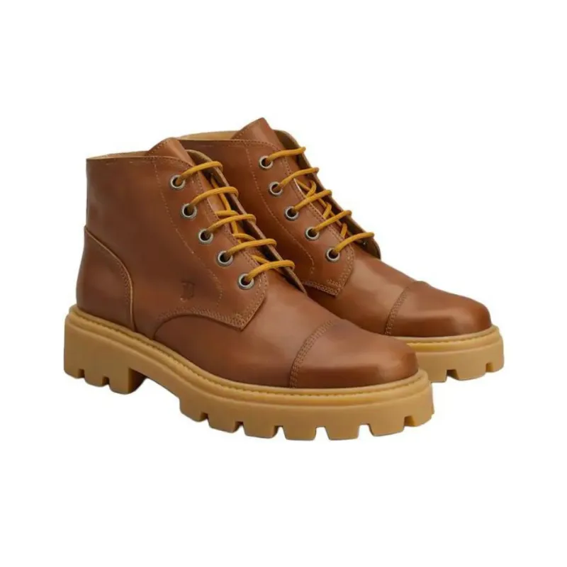 TOD'S Lace-Up Ankle Boots-2