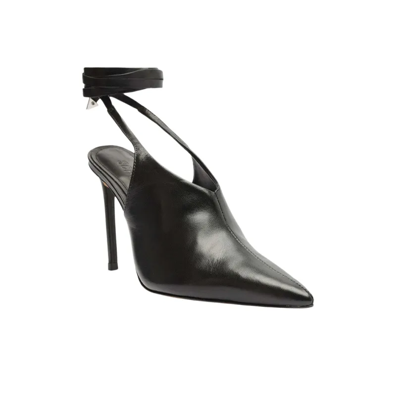 Schutz Peggy Slim Heel High Heels 10cm Women's Black-2