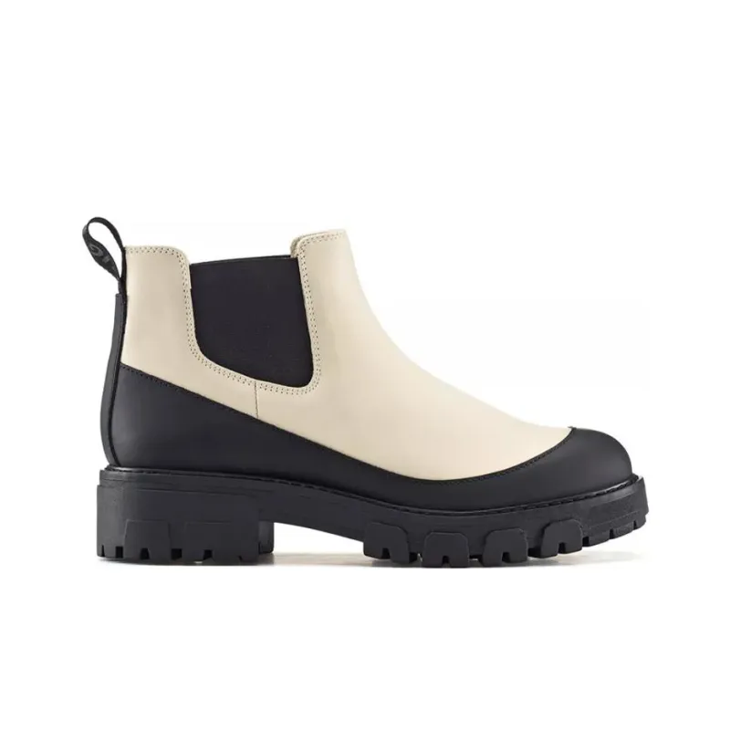 HUGO BOSS Ankle-Length Chelsea Boots Women's White-1
