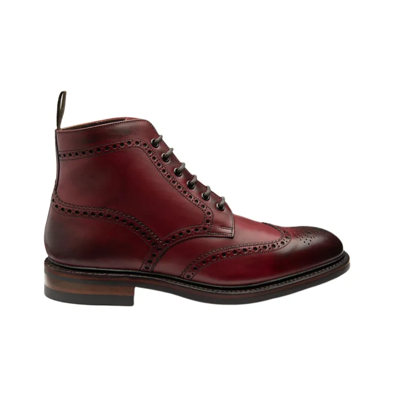 LOAKE Ankle Boots Men Red-1