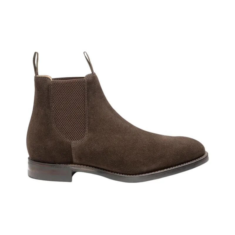 LOAKE Chatsworth Short Chelsea Boots Men's Brown-1