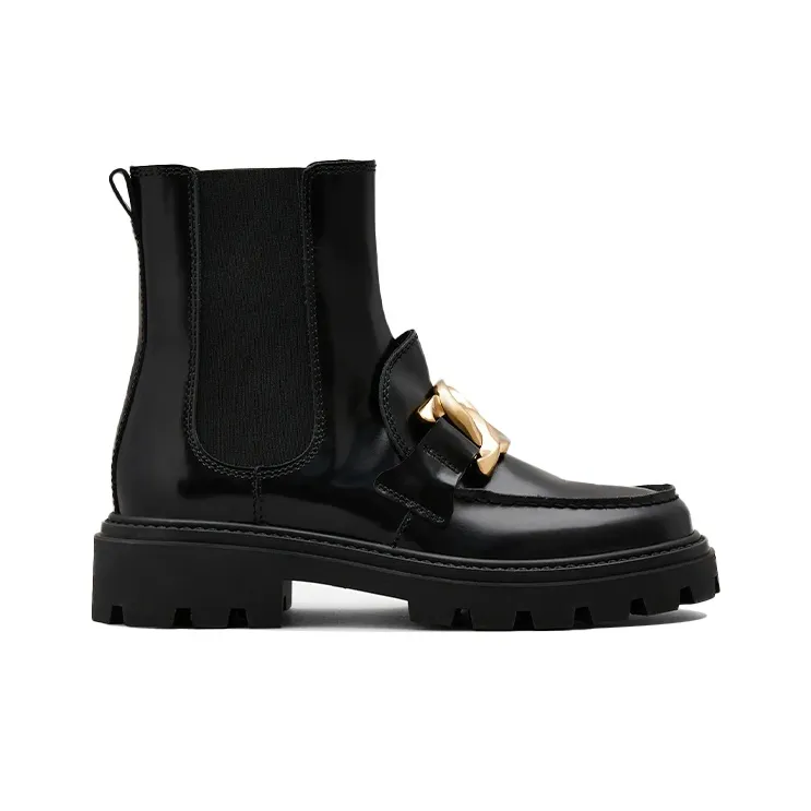 TOD'S Short Chelsea Boots Women's Black-1